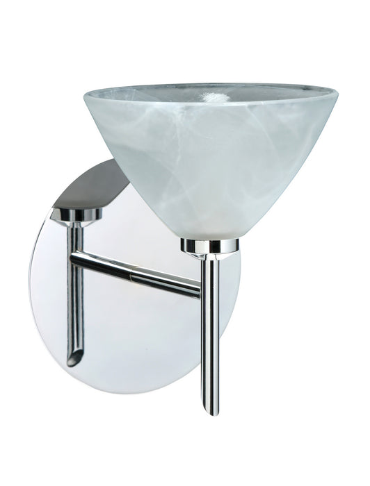Besa 1SW-174352-CR One Light Wall Sconce, Chrome