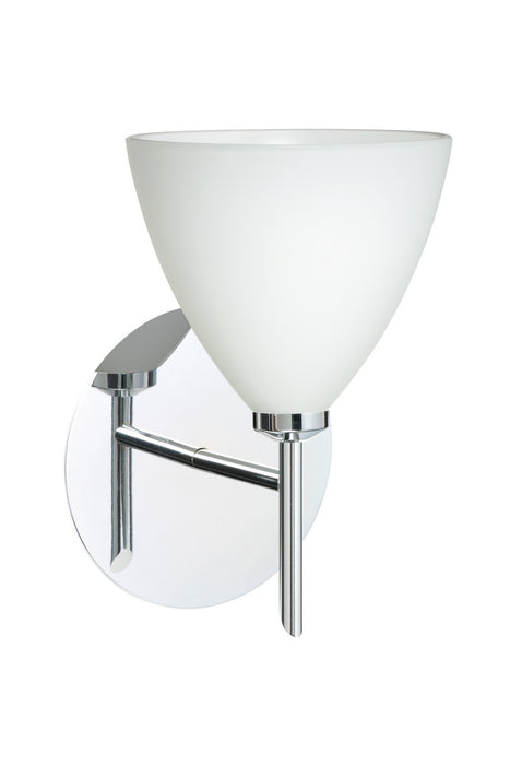 Besa 1SW-177907-CR One Light Wall Sconce, Chrome