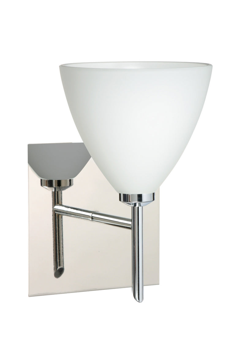 Besa 1SW-177907-CR-SQ One Light Wall Sconce, Chrome