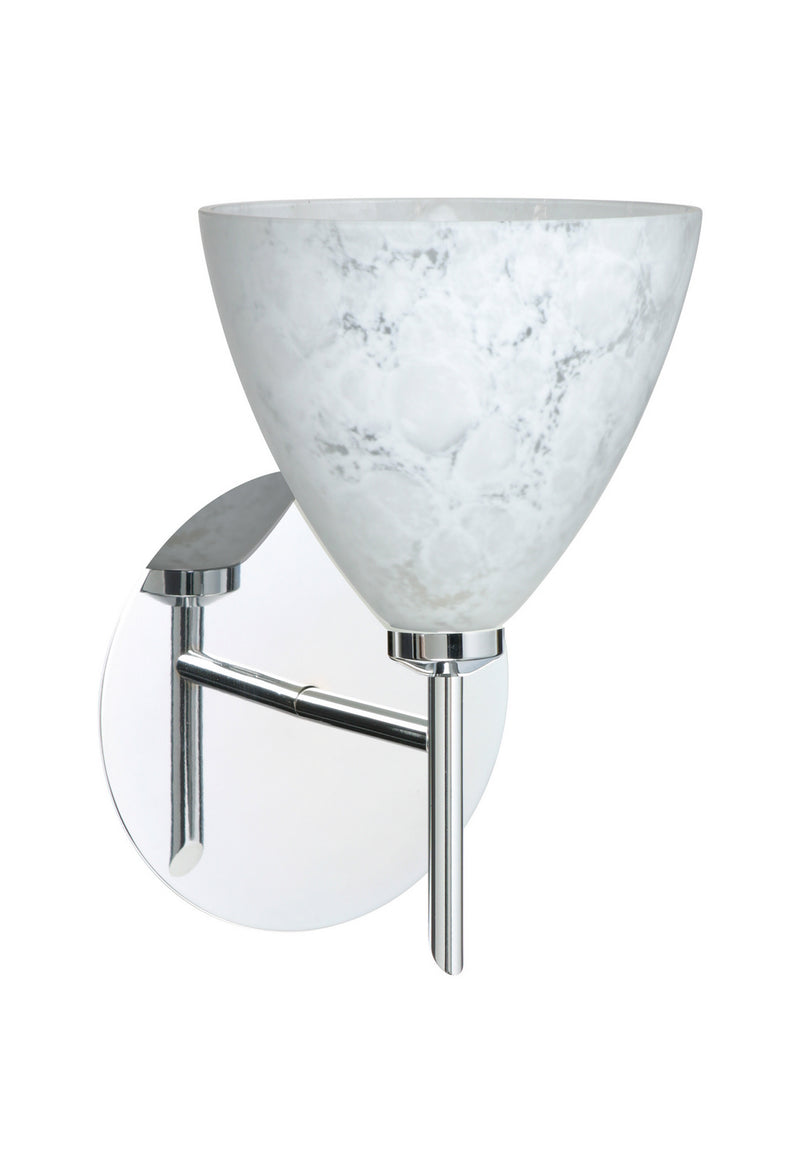 Besa 1SW-177919-CR One Light Wall Sconce, Chrome