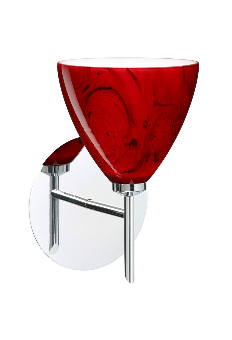 Besa 1SW-1779MA-CR One Light Wall Sconce, Chrome