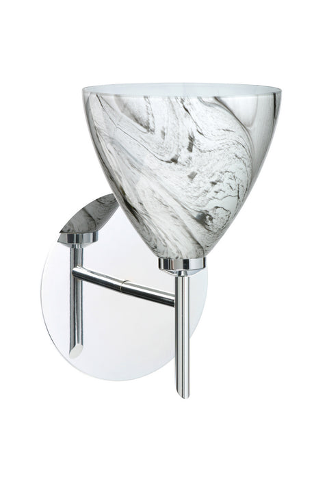 Besa 1SW-1779MG-CR One Light Wall Sconce, Chrome