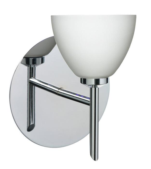 Besa 1SW-185807-CR One Light Wall Sconce, Chrome