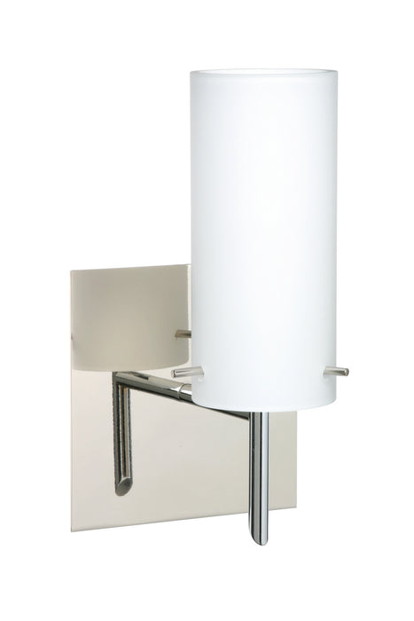 Besa 1SW-440307-CR-SQ One Light Wall Sconce, Chrome