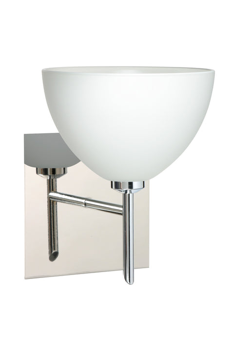 Besa 1SW-467907-CR-SQ One Light Wall Sconce, Chrome