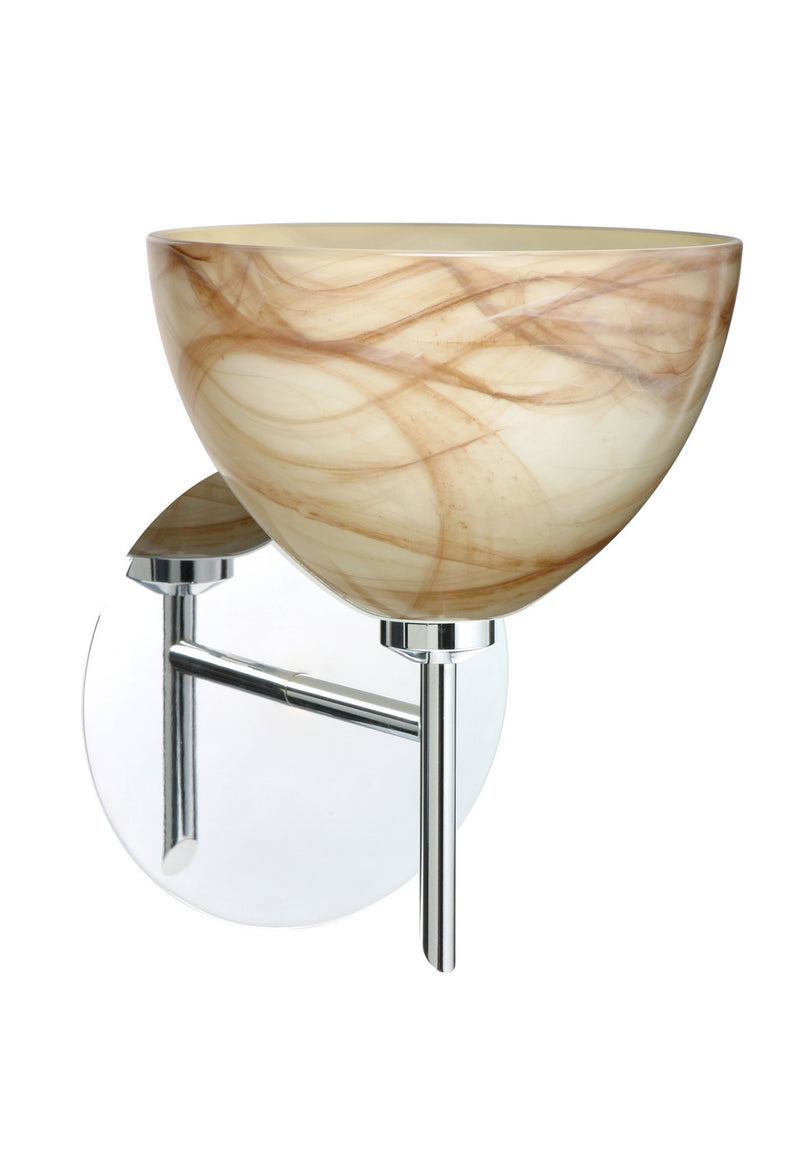 Besa 1SW-467983-CR One Light Wall Sconce, Chrome