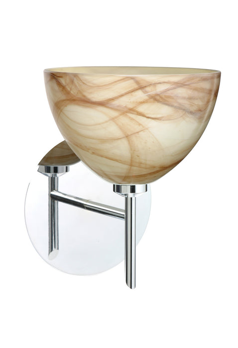 Besa 1SW-467983-CR One Light Wall Sconce, Chrome