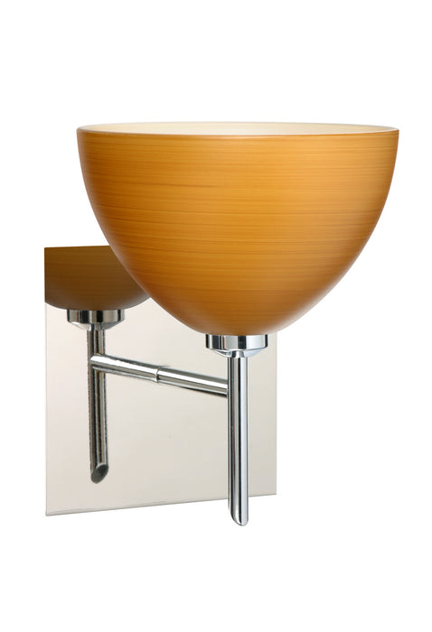 Besa 1SW-4679OK-CR-SQ One Light Wall Sconce, Chrome