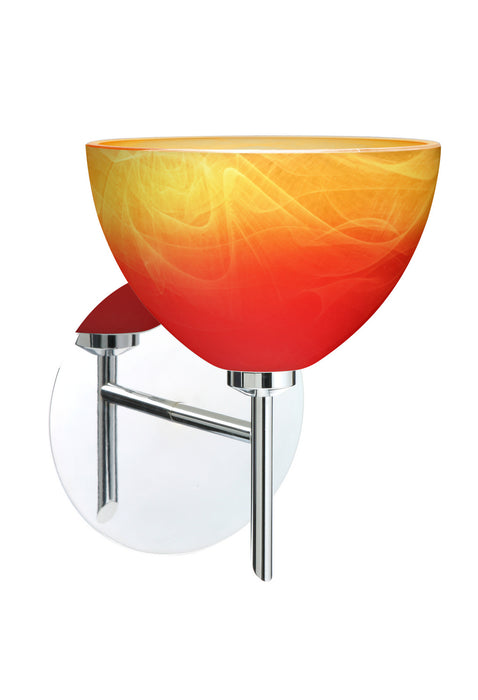 Besa 1SW-4679SL-CR One Light Wall Sconce, Chrome