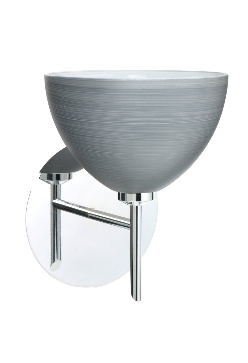 Besa 1SW-4679TN-CR One Light Wall Sconce, Chrome