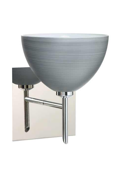 Besa 1SW-4679TN-CR-SQ One Light Wall Sconce, Chrome