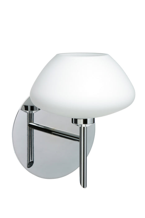 Besa 1SW-541007-CR One Light Wall Sconce, Chrome