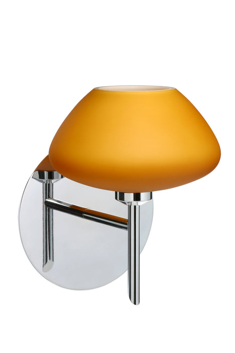 Besa 1SW-541080-CR One Light Wall Sconce, Chrome