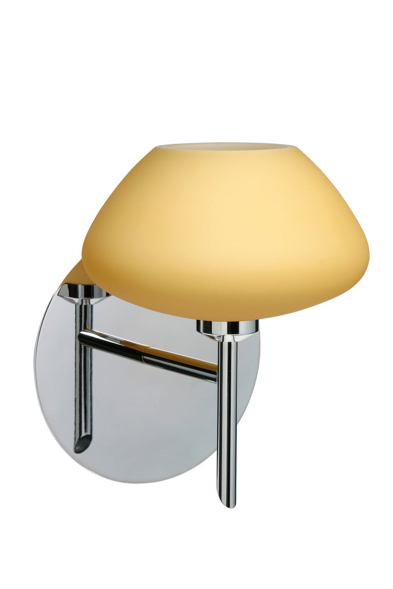 Besa 1SW-5410VM-CR One Light Wall Sconce, Chrome