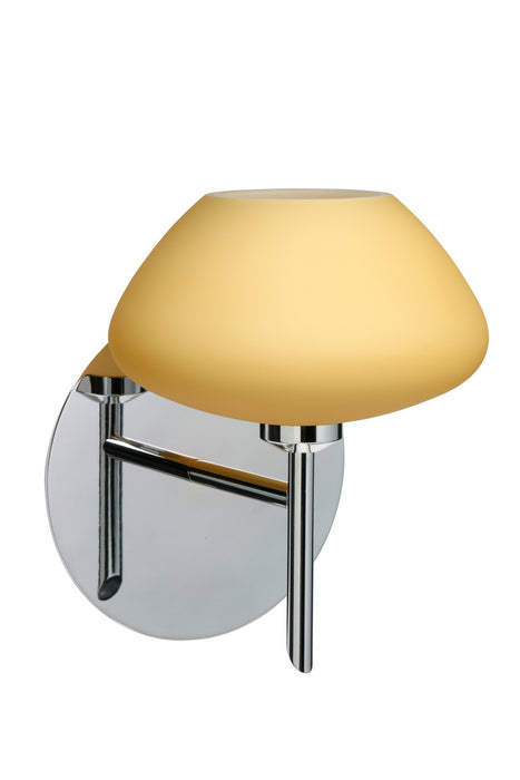 Besa 1SW-5410VM-CR One Light Wall Sconce, Chrome