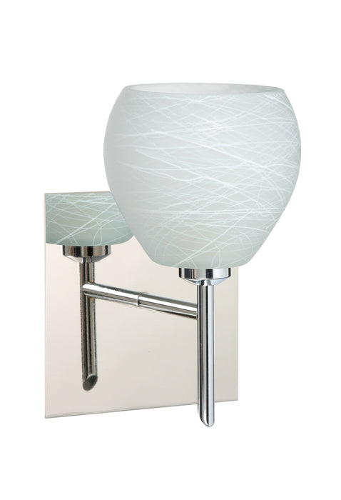 Besa 1SW-560560-CR-SQ One Light Wall Sconce, Chrome