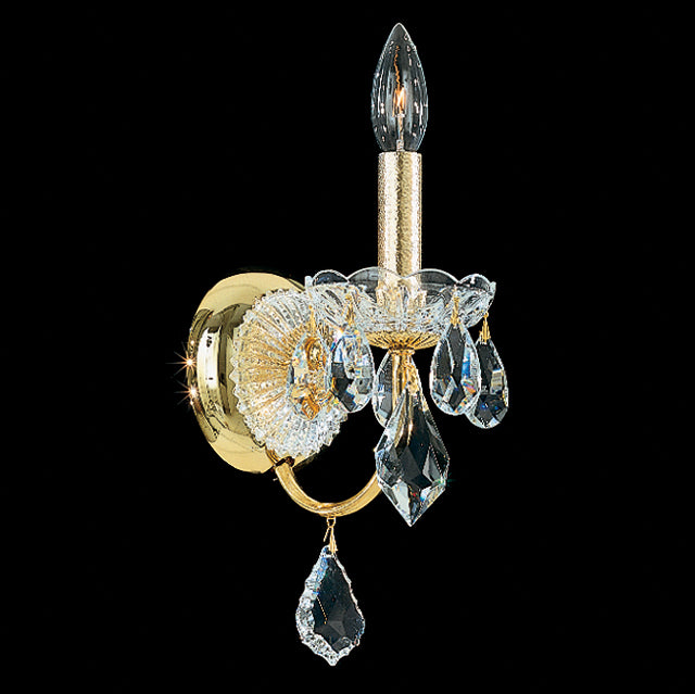 Schonbek 1701-211 One Light Wall Sconce, Aurelia