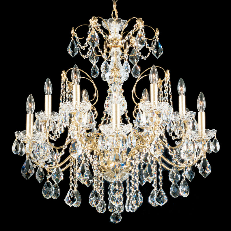 Schonbek 1712-211 12 Light Chandelier, Aurelia