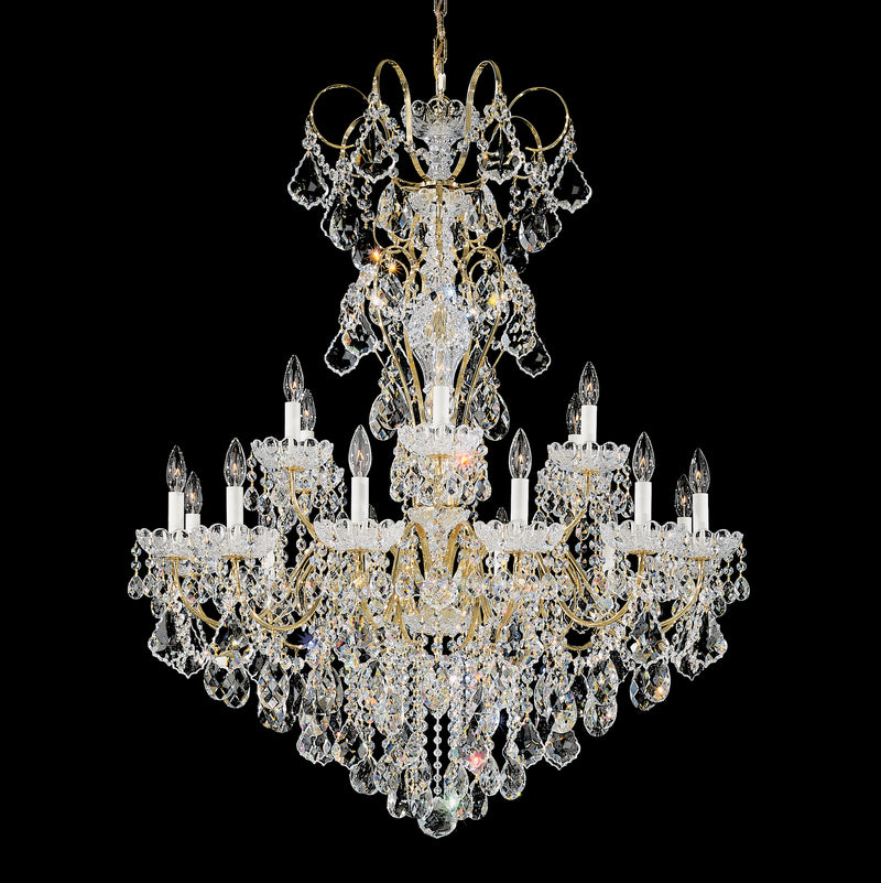 Schonbek 3660-211H 18 Light Chandelier, Aurelia