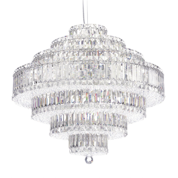 Schonbek 6677S 31 Light Pendant, Stainless Steel
