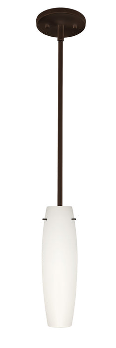 Besa 1TT-412107-BR One Light Pendant, Bronze
