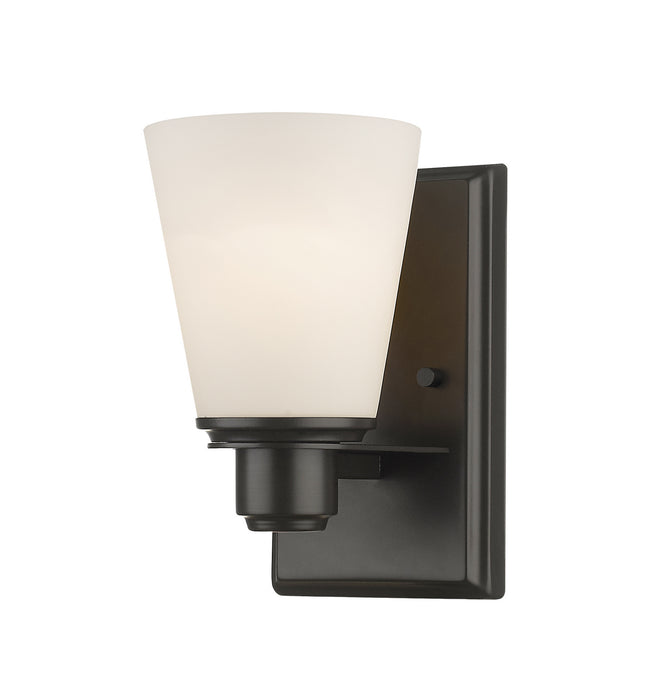 Z-Lite 7001-1S-BRZ One Light Wall Sconce, Bronze