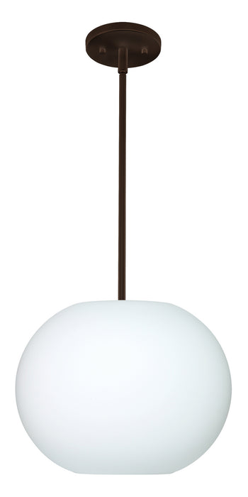 Besa 1TT-477507-LED-BR One Light Pendant, Bronze