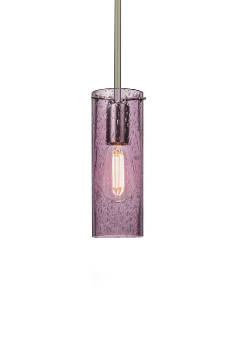 Besa 1TT-JUNI10PL-EDIL-SN One Light Pendant, Satin Nickel