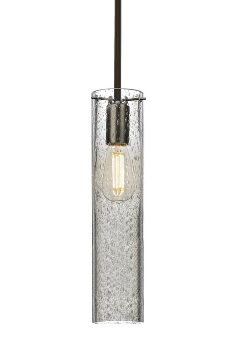 Besa 1TT-JUNI16CL-EDIL-BR One Light Pendant, Bronze