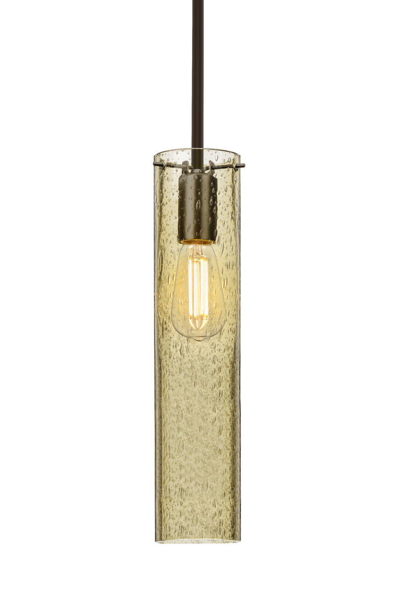 Besa 1TT-JUNI16GD-EDIL-BR One Light Pendant, Bronze
