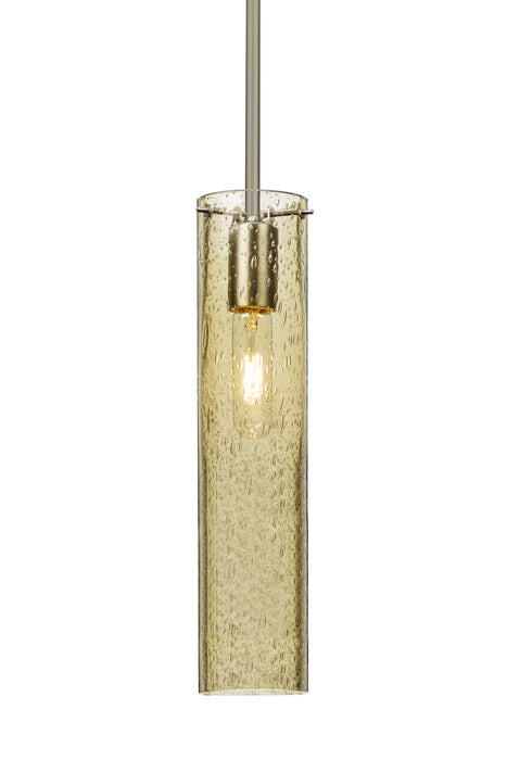 Besa 1TT-JUNI16GD-SN One Light Pendant, Satin Nickel