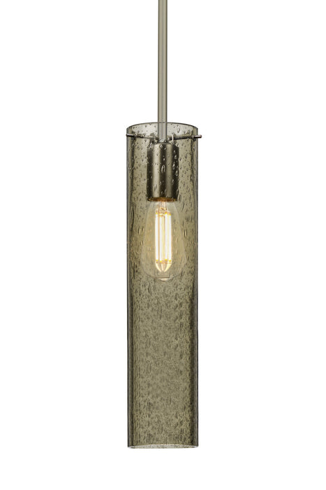 Besa 1TT-JUNI16LT-EDIL-SN One Light Pendant, Satin Nickel