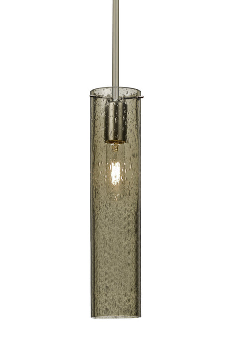 Besa 1TT-JUNI16LT-SN One Light Pendant, Satin Nickel