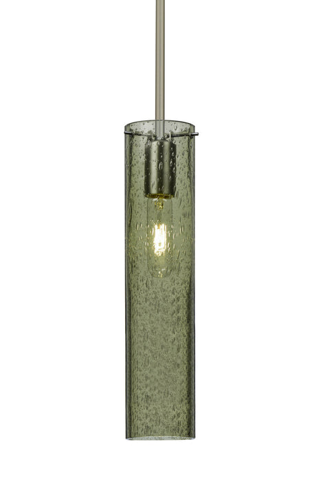 Besa 1TT-JUNI16MS-SN One Light Pendant, Satin Nickel