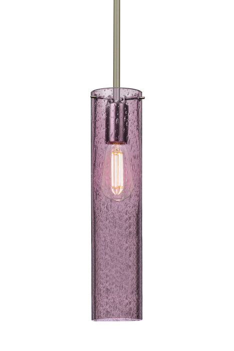 Besa 1TT-JUNI16PL-EDIL-SN One Light Pendant, Satin Nickel