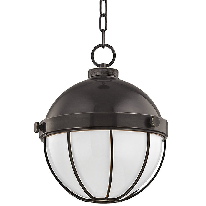 Hudson Valley 2312-OB One Light Pendant, Old Bronze