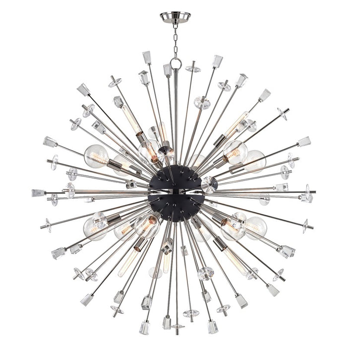 Hudson Valley 5060-PN 18 Light Chandelier, Polished Nickel
