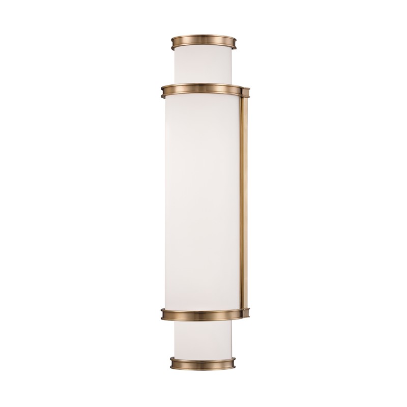 Hudson Valley 6622-AGB LED Bath Bracket, Aged Brass