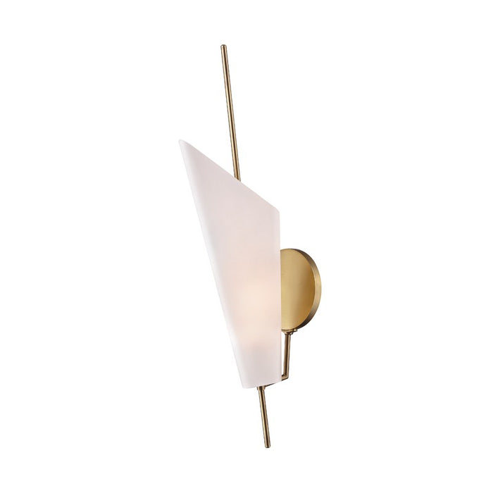 Hudson Valley 8061-AGB LED Wall Sconce, Aged Brass