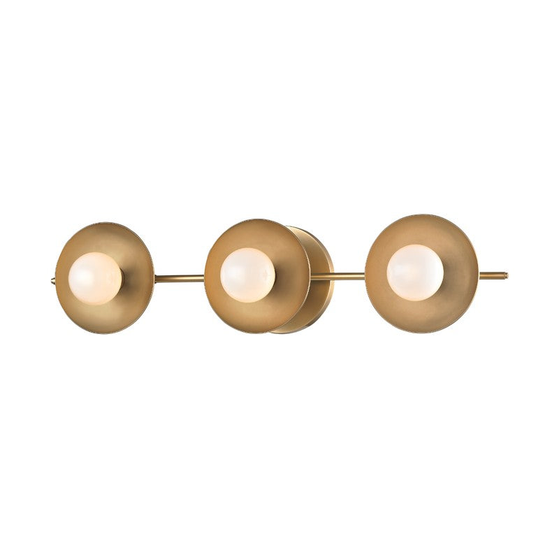 Hudson Valley 9803-AGB LED Bath Bracket, Aged Brass