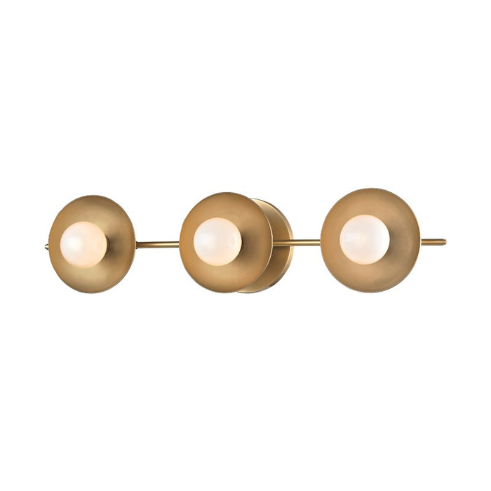Hudson Valley 9803-AGB LED Bath Bracket, Aged Brass