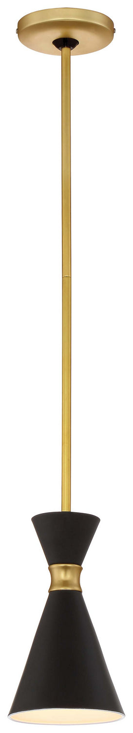 George Kovacs P1821-248 One Light Mini Pendant, Honey Gold