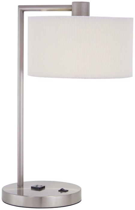 George Kovacs P352-1-084 LED Table Lamp, Brushed Nickel