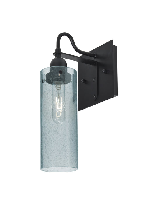 Besa 1WG-JUNI10BL-BK One Light Wall Sconce, Black