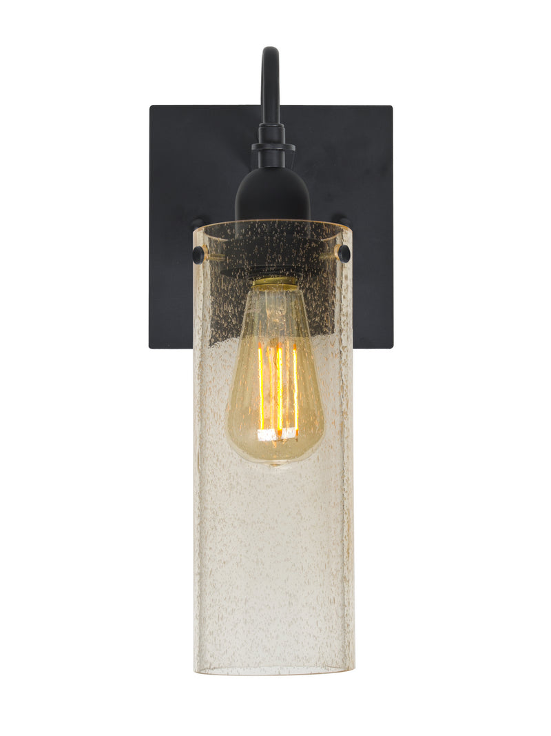 Besa 1WG-JUNI10GD-EDIL-BK One Light Wall Sconce, Black