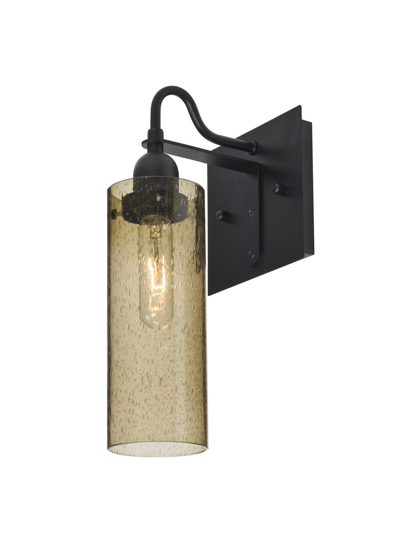 Besa 1WG-JUNI10LT-BK One Light Wall Sconce, Black
