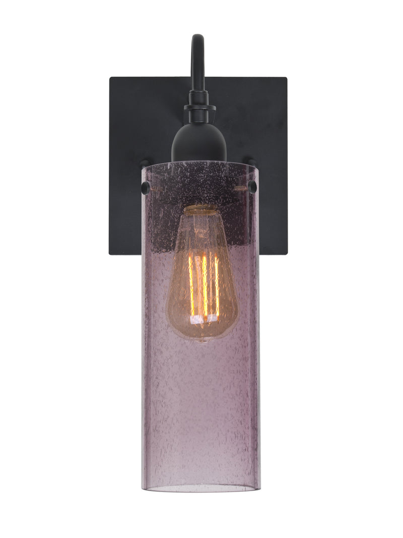 Besa 1WG-JUNI10PL-EDIL-BK One Light Wall Sconce, Black