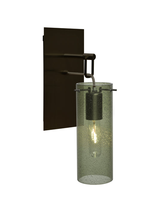 Besa 1WP-JUNI10MS-BR One Light Wall Sconce, Bronze