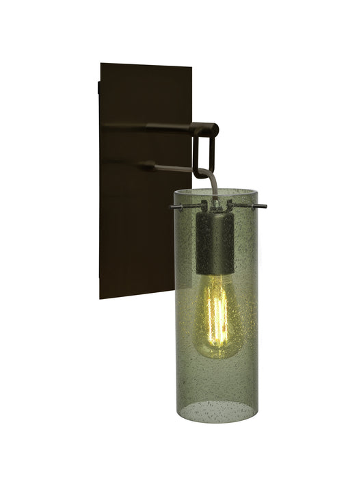 Besa 1WP-JUNI10MS-EDIL-BR One Light Wall Sconce, Bronze