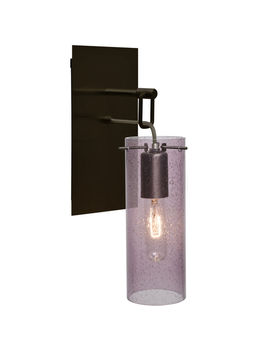 Besa 1WP-JUNI10PL-BR One Light Wall Sconce, Bronze
